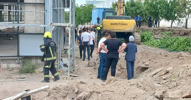 Bahçe duvarının altında kalan kepçe operatörü hayatını kaybetti Kayseri Haberleri Habertürk Yerel Haberler