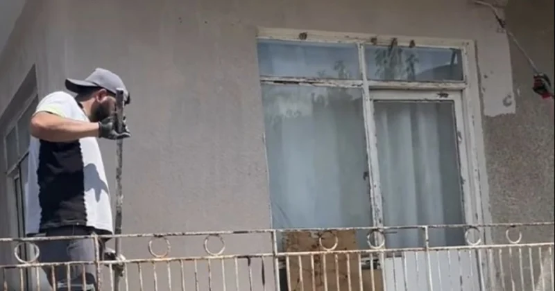 Ankara ya NATO makyajı! Zirve güzergâhındaki evler bedavaya boyandı! Sözcü Gazetesi
