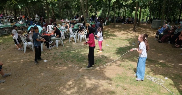 Başiskele de kadınlar doğayla iç içe düzenlenen aile pikniğinde buluştu Kocaeli Haberleri Habertürk Yerel Haberler