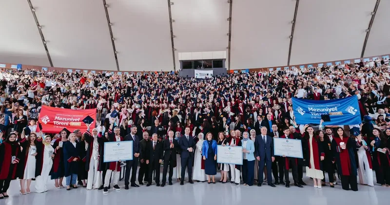 Hasan Kalyoncu Üniversitesi’nde mezuniyet coşkusu