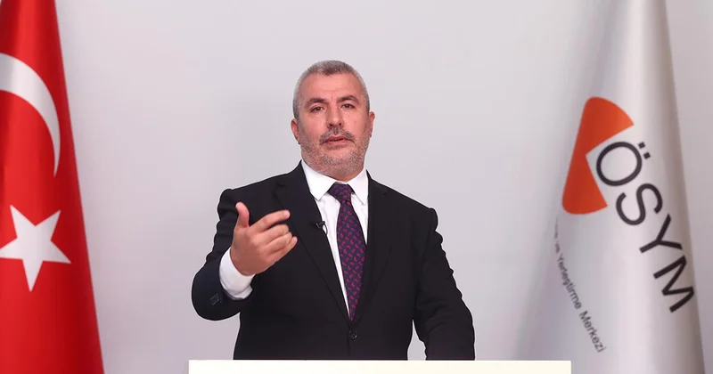 ÖSYM Başkanı Ersoy: YKS süresi boyunca lütfen sessiz olalım