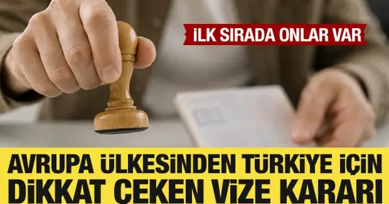 Almanya’dan Türkiye için dikkat çeken vize kararı