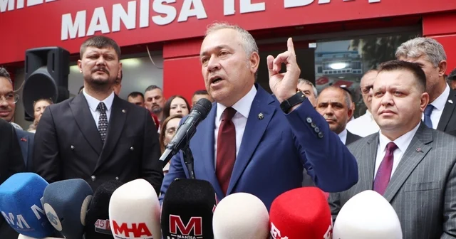 MHP Manisa da devir teslim töreninde birlik ve Cumhur İttifakı vurgusu Manisa Haberleri Habertürk Yerel Haberler