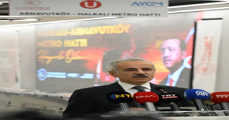Bakan Uraloğlu: İstanbul için yeni metro projeleri yolda