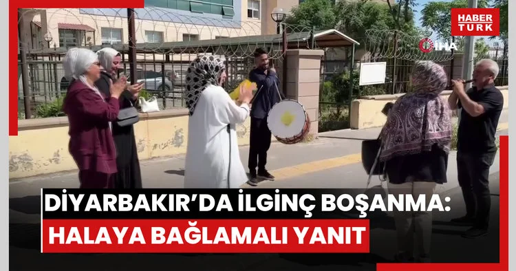 Diyarbakır’da ilginç boşanma: Halaya bağlamalı yanıt