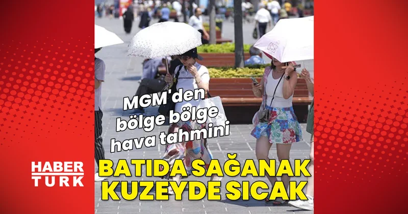 Son dakika: Bugün hava nasıl olacak? Kuzeyde sıcak, batıda sağanak... MGM den bölge bölge tahminler! 19 Temmuz 2026 hava durumu Son dakika haberleri