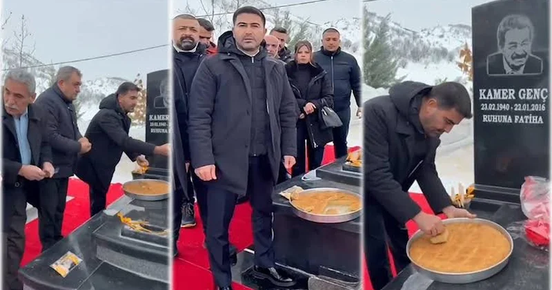 Kamer Genç in mezarına ziyaret AKP de istifa getirdi Sözcü Gazetesi