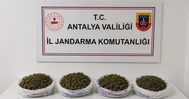 Evde yapılan aramada 1 kilo 979 gram kubar esrar ele geçirildi Antalya Haberleri Habertürk Yerel Haberler