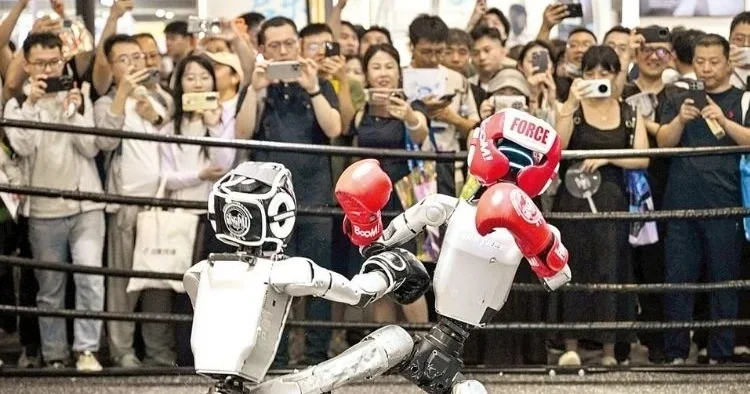Robotlar ringe çıktı