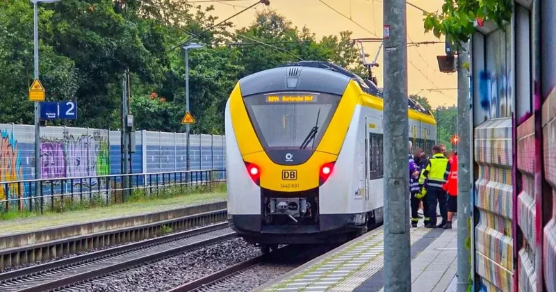 Bilet kontrolü korkunç bitti! 120 km hızla giden trenden düştü