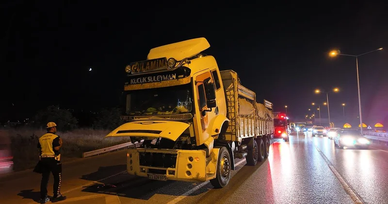 Facianın önüne geçildi: Freni patladı, polis yolu boşalttı