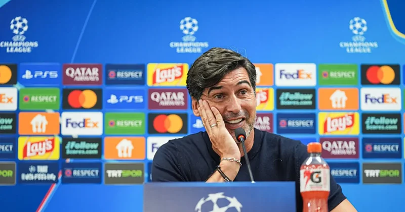 Paulo Fonseca: Fenerbahçe çok iyi oyunculardan kurulu bir ekip!