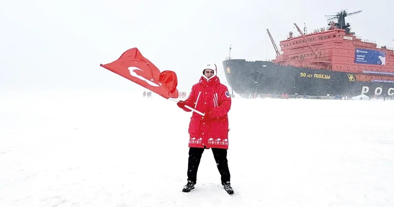 Liseli Alper kutup noktasında