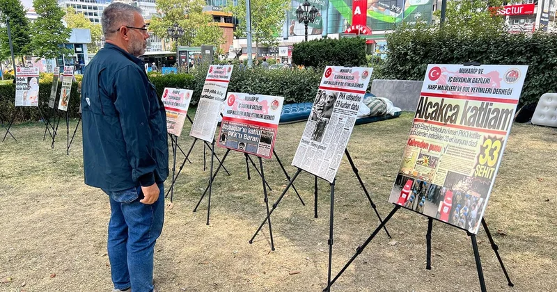 Gaziler sergi açtı her biri ibretlik Sözcü Gazetesi