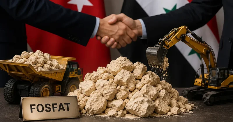 Türkiye ve Suriye den yeni ortaklık! Stratejik madende anlaşma sağlandı