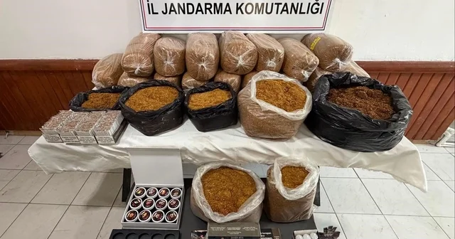 Uşak ta 120 kilo bandrolsüz tütün ele geçirildi Uşak Haberleri Habertürk Yerel Haberler