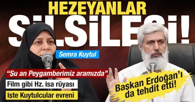 Başkan Erdoğan ı da tehdit etti! Alparslan Kuytul un hezeyanları ve Hz. İsa rüyası...