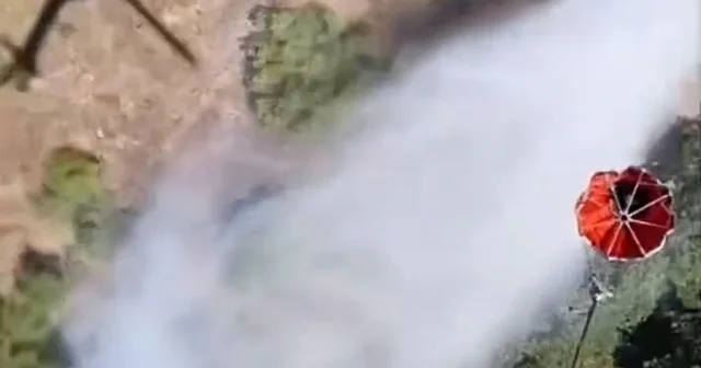 Sındırgı daki yangına 6 uçak, 6 helikopter ve 45 arazöz ile yoğun müdahale Balıkesir Haberleri Habertürk Yerel Haberler