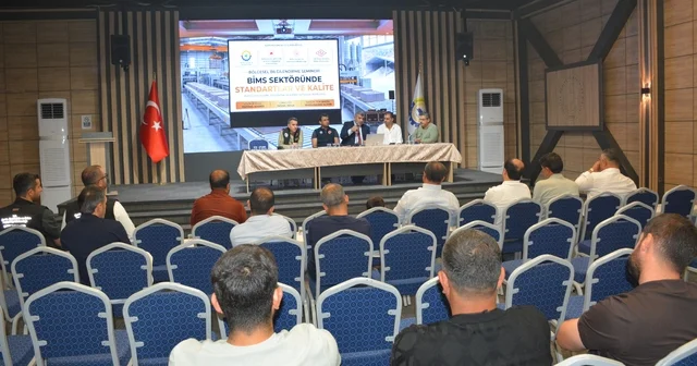 Tatvan da bims sektörüne yönelik Standartlar ve Kalite semineri düzenlendi Bitlis Haberleri Habertürk Yerel Haberler
