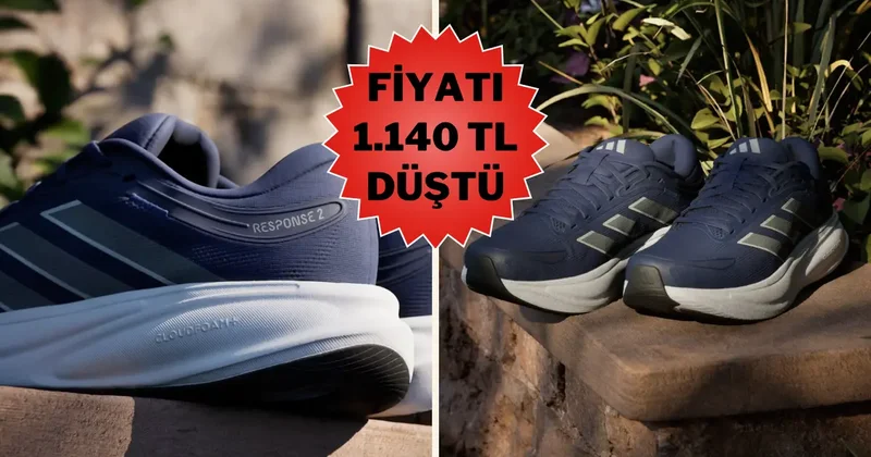 Bütün gün ayakta duranlara müjde: Adidas Response 2 indirime girdi