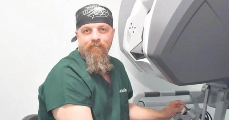 Farabi Hastanesi nde robotik cerrahi heyecanı