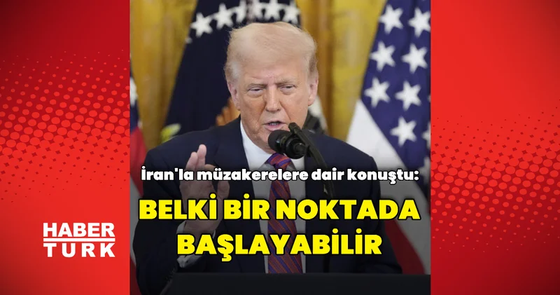 İran la bir noktada müzakereler başlayabilir Dış Haberler