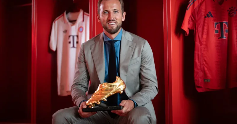 51 maçta 61 gol atmıştı! Altın Ayakkabı Harry Kane nin