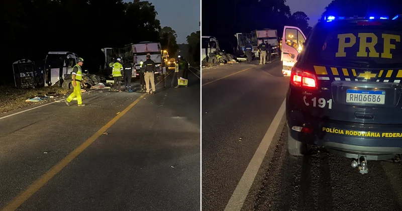 Brezilya da Otobüs Kamyon Kazası: 23 Ölü