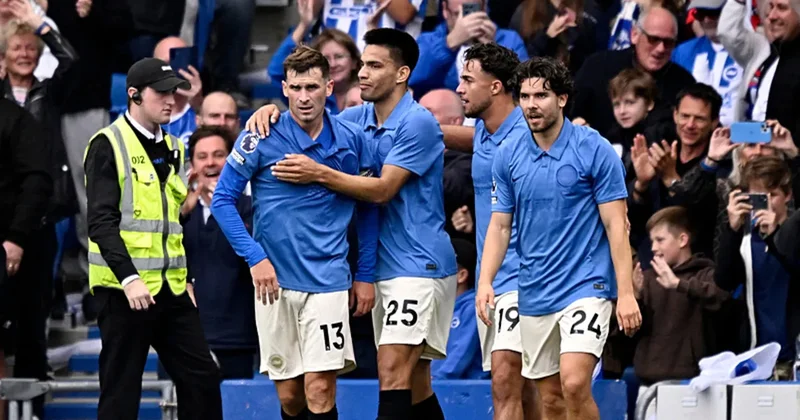 Ferdi Kadıoğlulu Brighton, Arsenal i bozguna uğrattı!