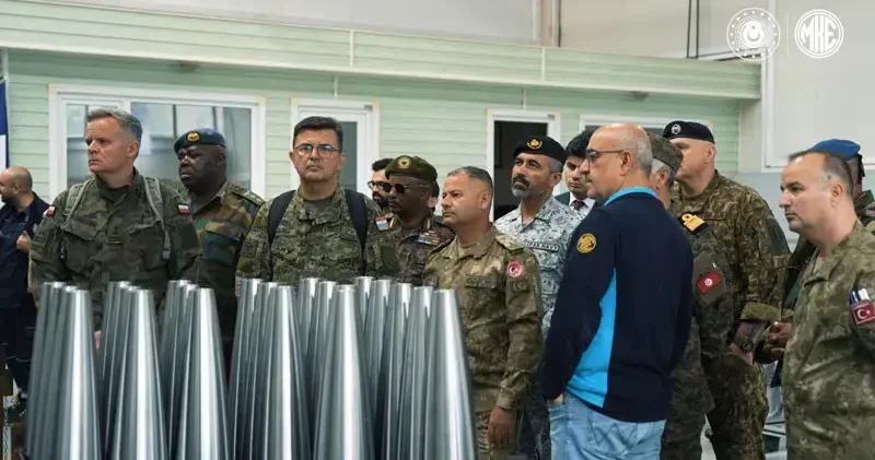 Ankara Askeri Ataşeler Birliği, MKE fabrikalarını inceledi