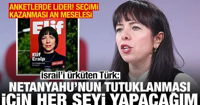 Seçimi kazanacak mı? İsrail i korkutan Türk: Netanyahu nun tutuklanması için çalışacağım