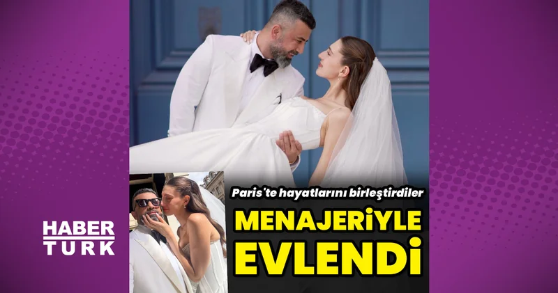 Itır Esen menajeriyle evlendi