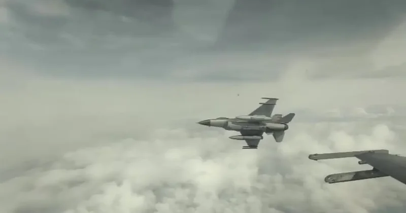 F 16 lar Amasya dan Karadeniz e havalandı