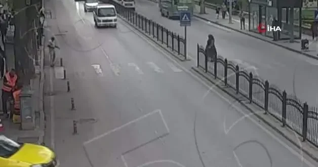 Amasya da cinayete teşebbüs gibi ihlal: Kazadan saniyelerle kurtuldu