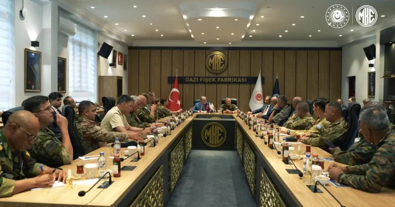 MKE, 32 ülkeden 36 askeri ataşeyi tesislerinde ağırladı