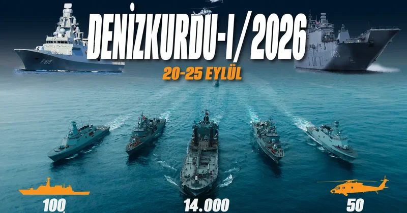 Türkiye den 100 gemi ile gövde gösterisi