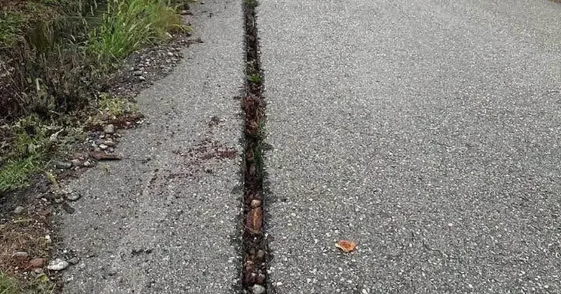 Fiber internet için kazılan yol kapatılmadı, köy sakinleri tepki gösterdi