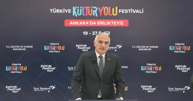 Bakan Ersoy Başkentte Startı Verdi! Ankara Kültür Yolu Festivali Başladı