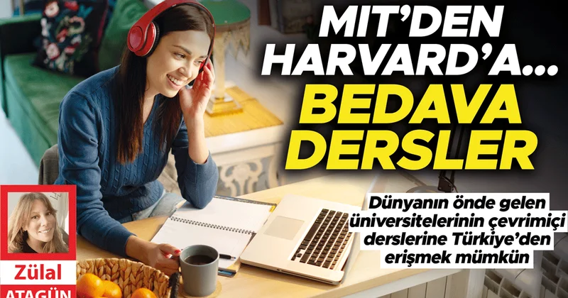 MIT’den Harvard’a... Bedava dersler