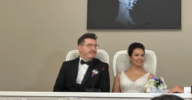 Kanal 7 nin mutlu günü: Melike & Mert çifti dünyaevine girdi