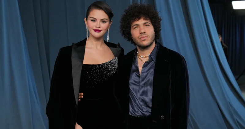 Selena Gomez ile Benny Blanco, evli bir çift olarak ilk kez kırmızı halıya çıktı magazin haberleri