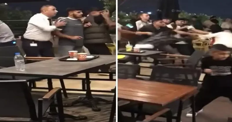 Alışveriş merkezinde meydan savaşı!