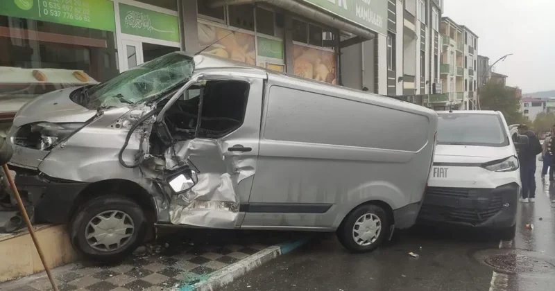 Freni boşalan tanker ortalığı savaş alanına çevirdi!