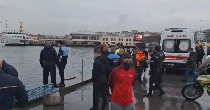 SON DAKİKA Kadıköy de acı olay: Düşen arkadaşlarını kurtarmak için 3 engelli vatandaş denize atladı! 1 ölü