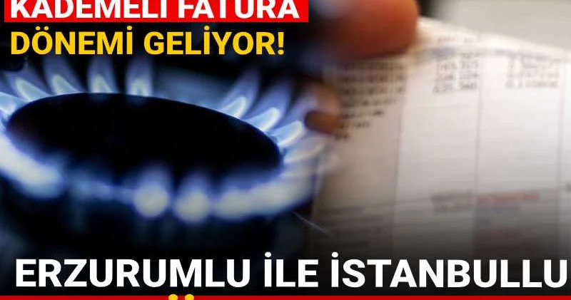 Doğalgazda kademeli fatura dönemi geliyor! Erzurumlu ile İstanbullu aynı ödemeyecek