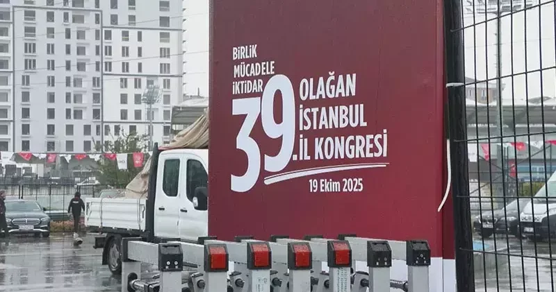CHP nin 39 uncu Olağan İstanbul İl Kongresi için hazırlıklar sürüyor