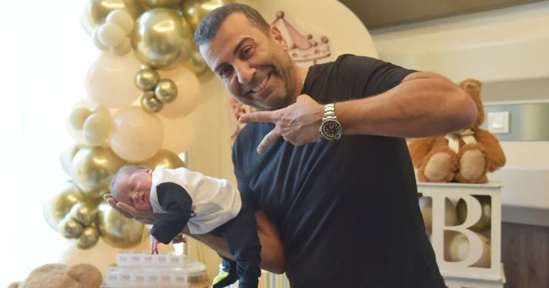 Gizem Karayel den eşi Emre Karayel e: Ailemizin yeni üyesi ile nice yaşlara