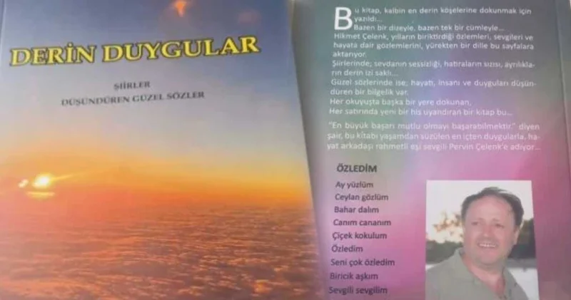 Yitirdiği eşine adadı! Hikmet Çelenk’in yeni eseri okurlarıyla buluştu
