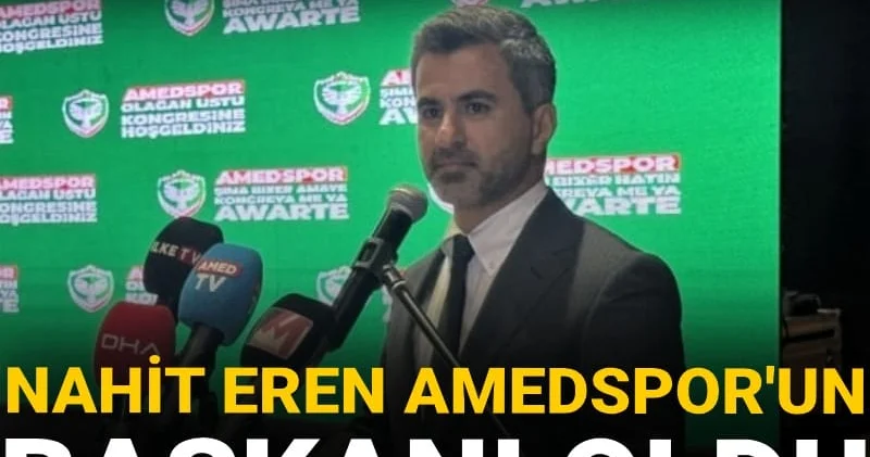 Nahit Eren Amedspor un başkanı oldu: Narin davasında gündem olmuştu