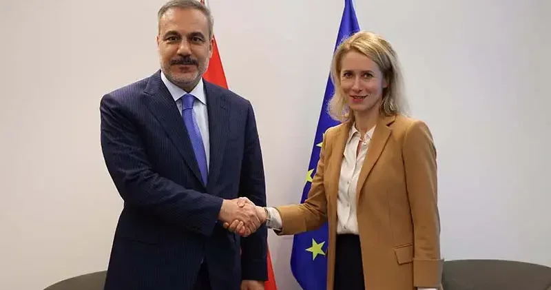 Bakan Fidan, AB Dış İlişkiler ve Güvenlik Politikası Yüksek Temsilcisi Kallas ile görüştü